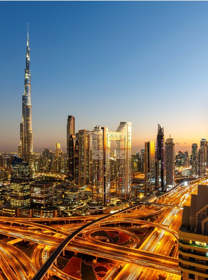 Business Bay towers