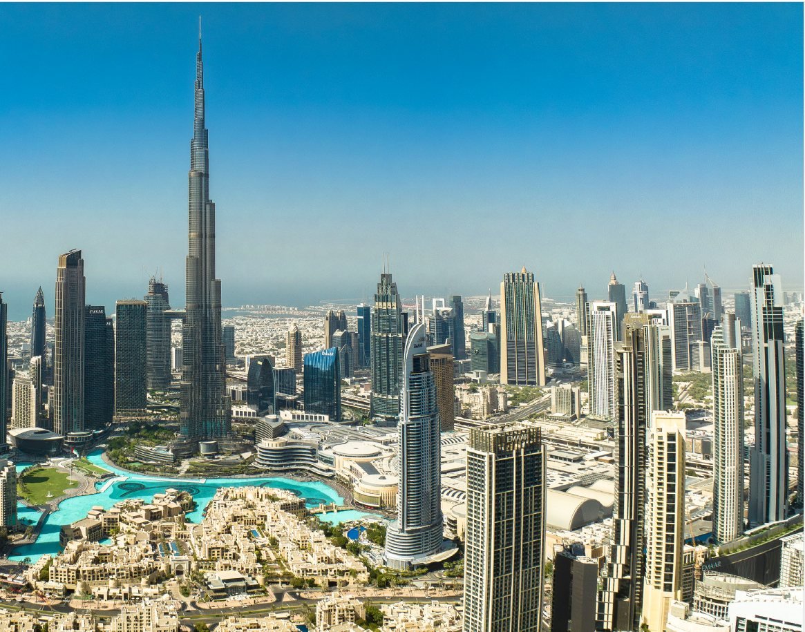 Downtown Dubai and Burj Khalifa